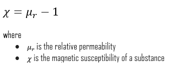 magnetic susceptibility