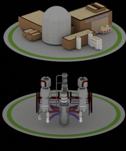 Menu – nuclear power plant