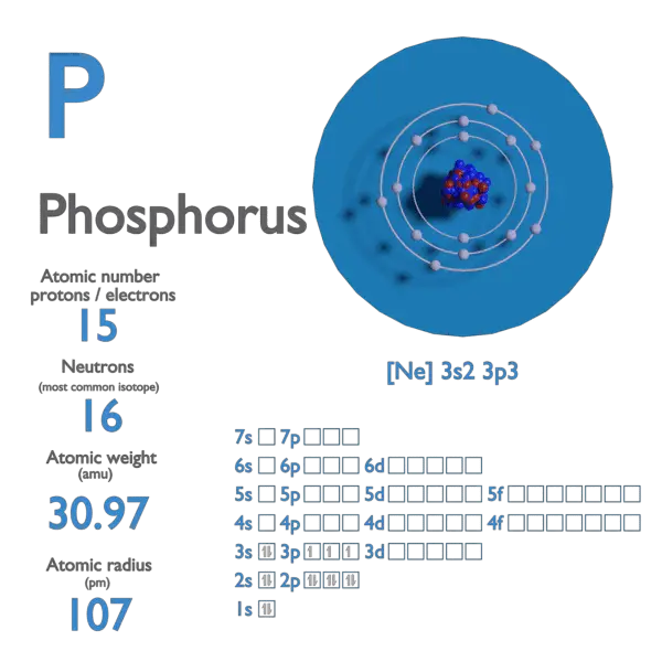 what is the atomic mass of the element phosphorus